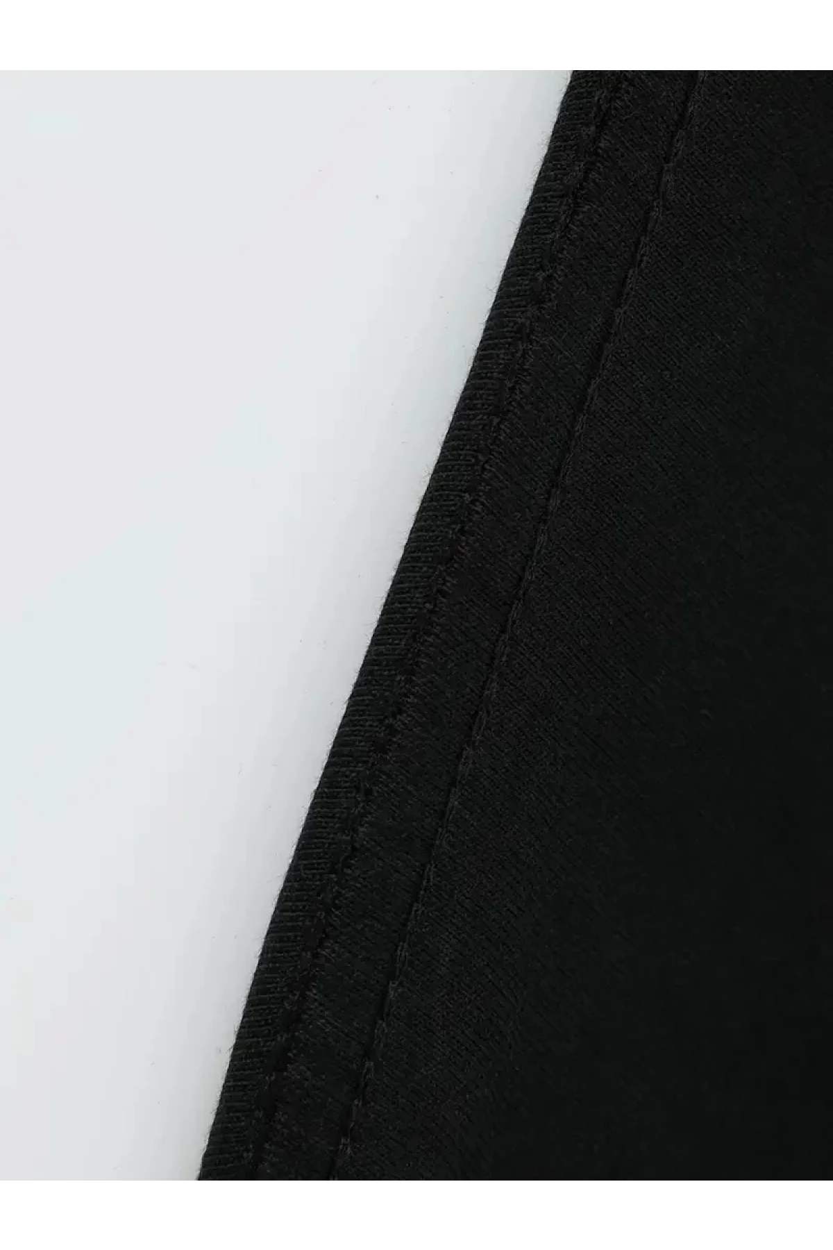 Büyük Beden Erkek Whatever Baskılı Tişört, Oversize Erkekler İçin Yaz Modası Kısa Kollu Tişörtler - Siyah