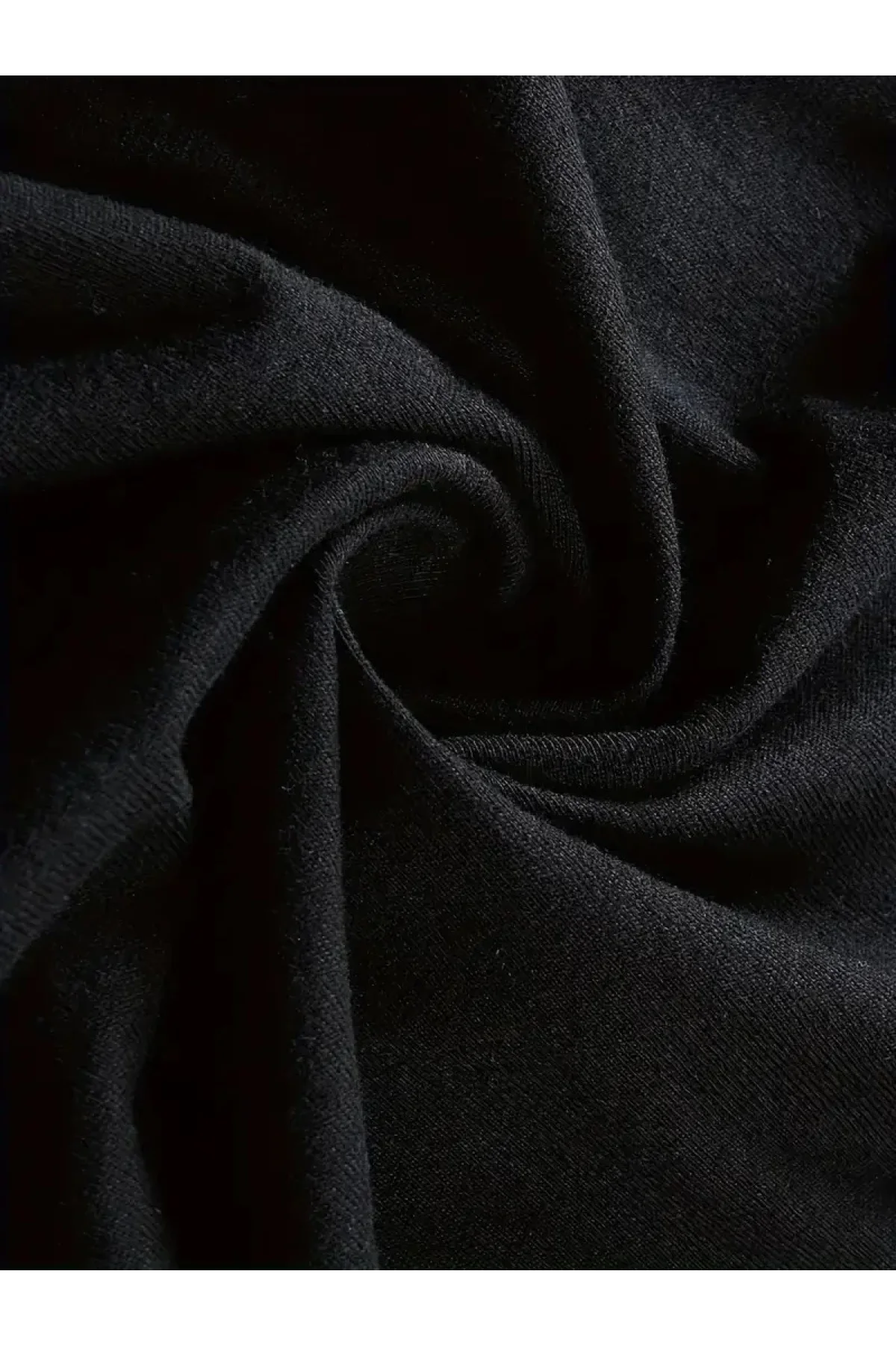 [Günlük T-Shirt] Hafif Kadın Günlük T-Shirt | Bol Kesim, Kısa Kollu, Yuvarlak Yaka, Eğlenceli Karikatür Ayı ve Umrumda Değil Baskı - Günlük Stil, İlkbahar/Yaz- Siyah