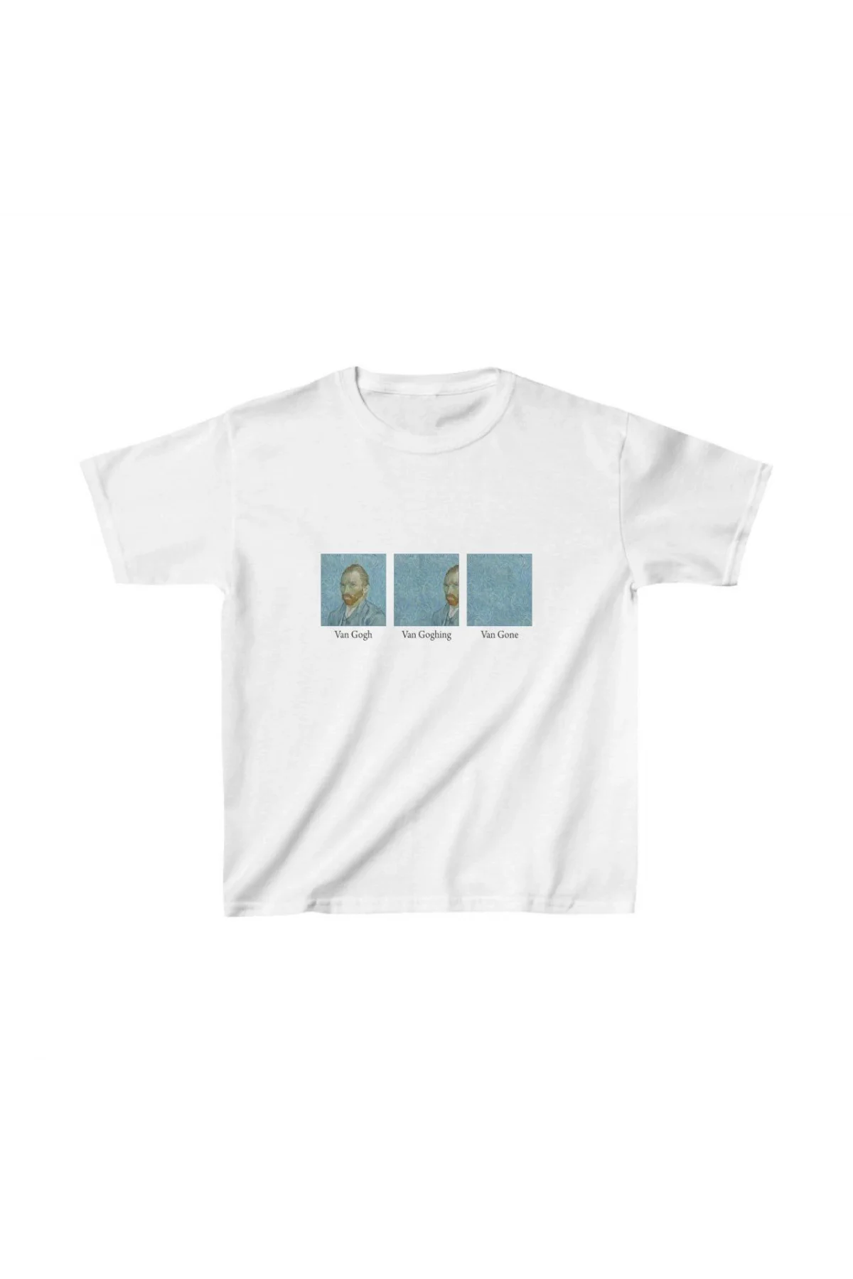 Çocuk Unisex Baskılı T-Shirt - Beyaz