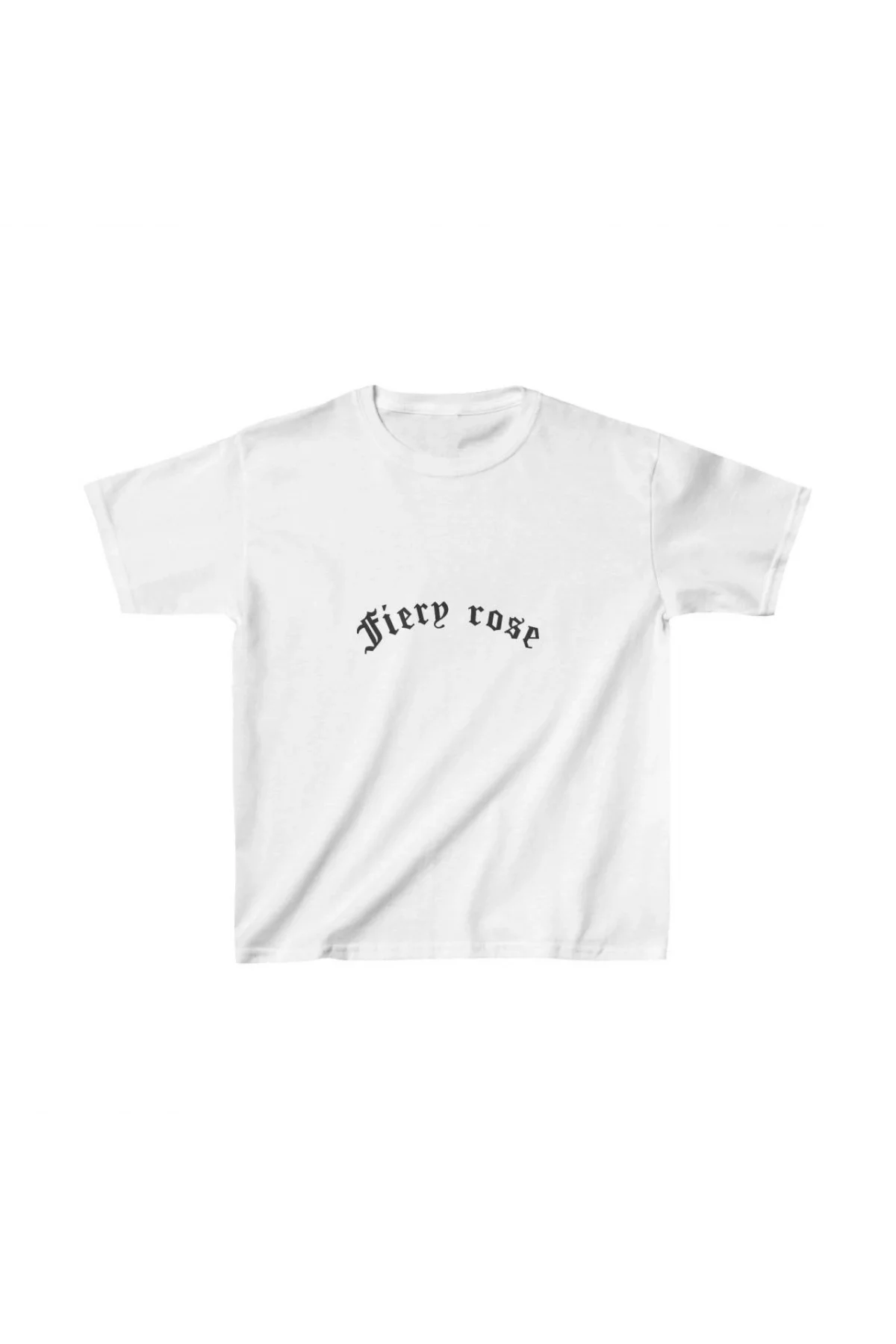 Çocuk Unisex Baskılı T-Shirt - Beyaz