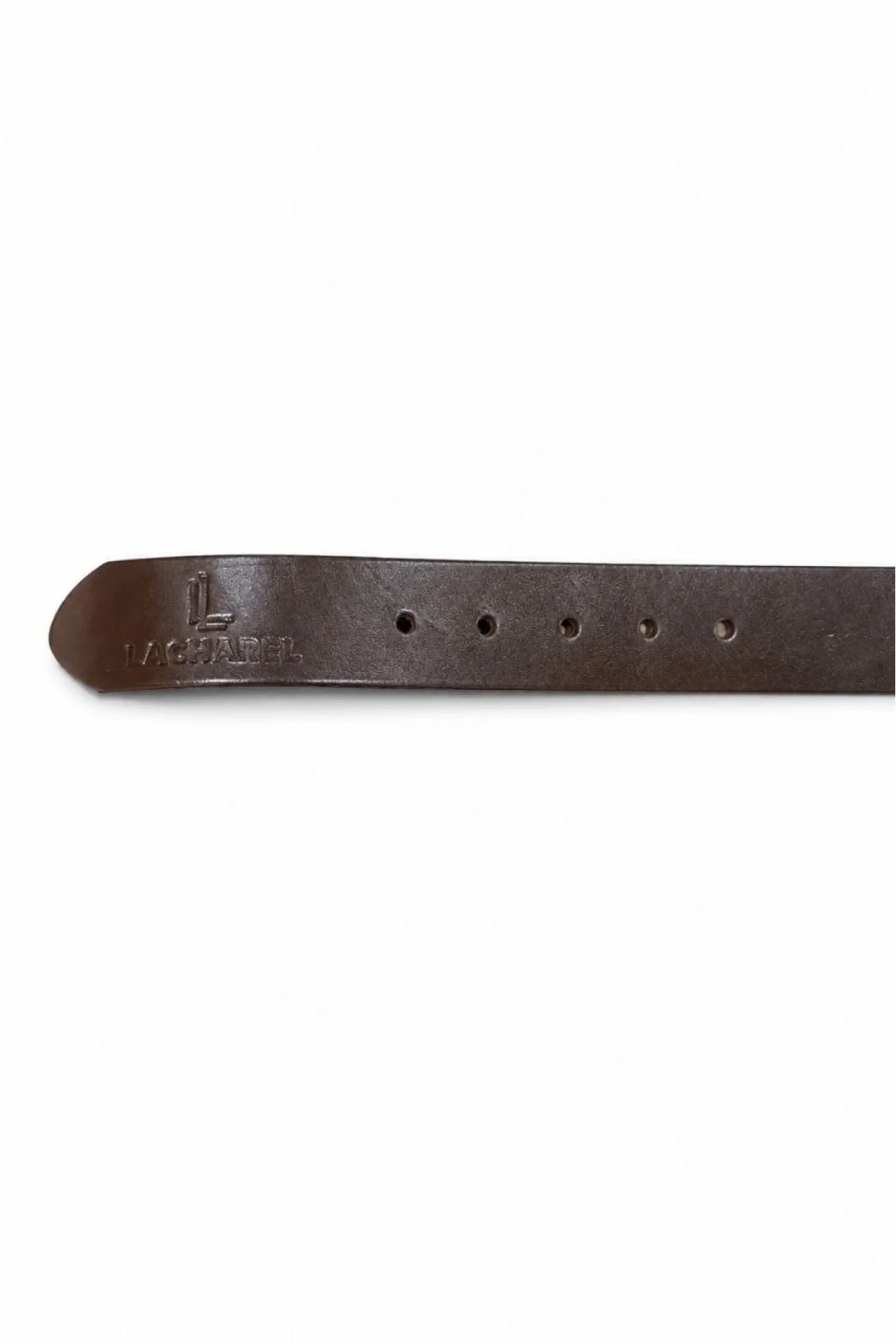Erkek Hakiki Deri 4.5 cm Kot ve Kumaş Pantolon Kemeri Metal Tokalı Kahverengi