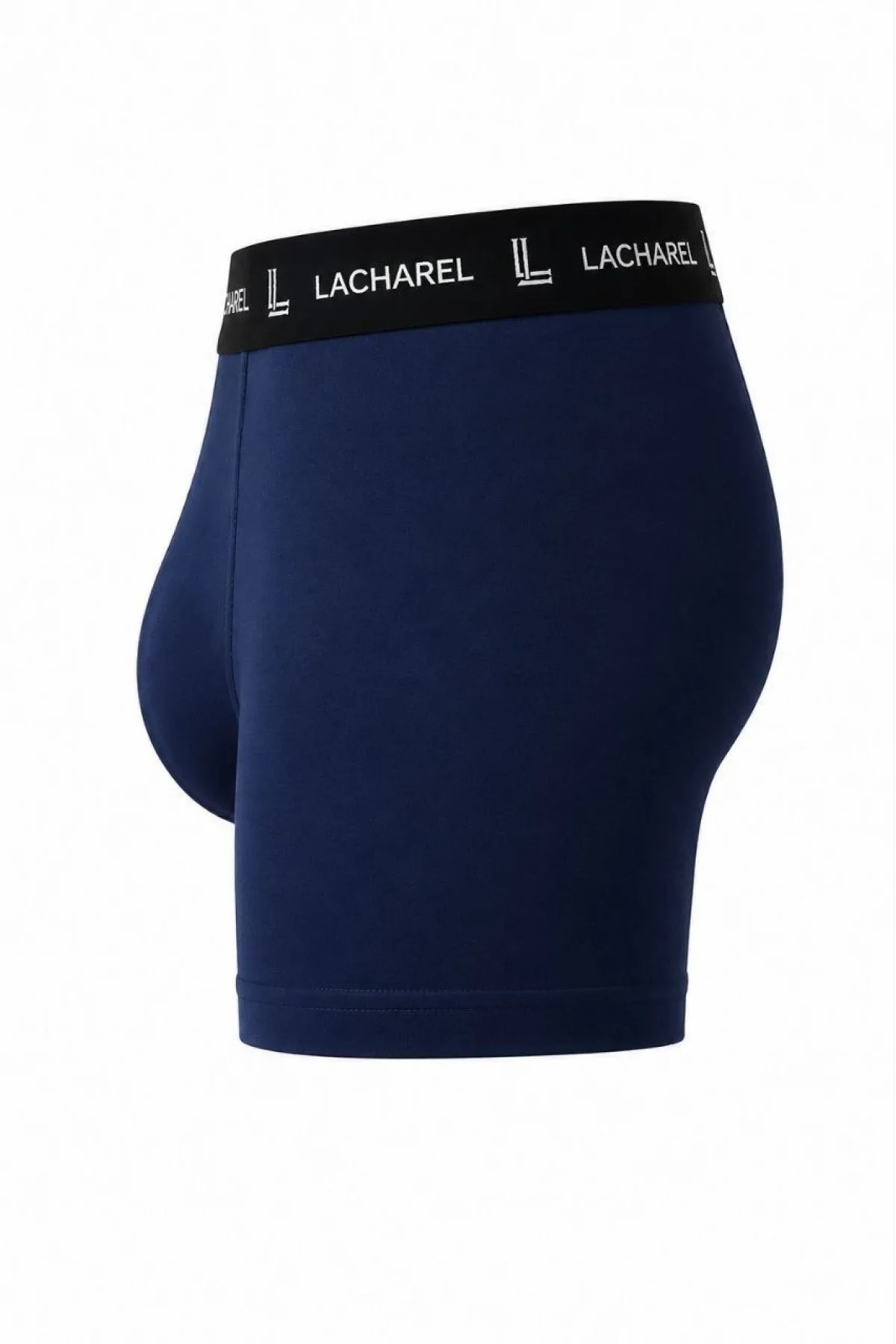 Erkek Likralı Pamuklu Nefes Alan Penye 6 Adet Boxer - Lacivert & Gri