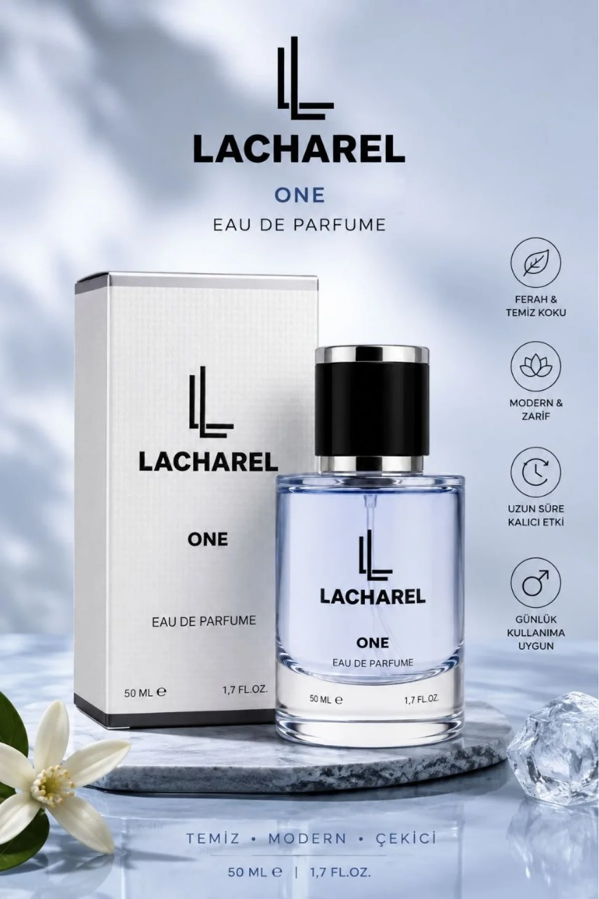 LACHAREL One ve Ambre 2li Kadın Parfüm Seti Eau De Parfum 2x50 ML
