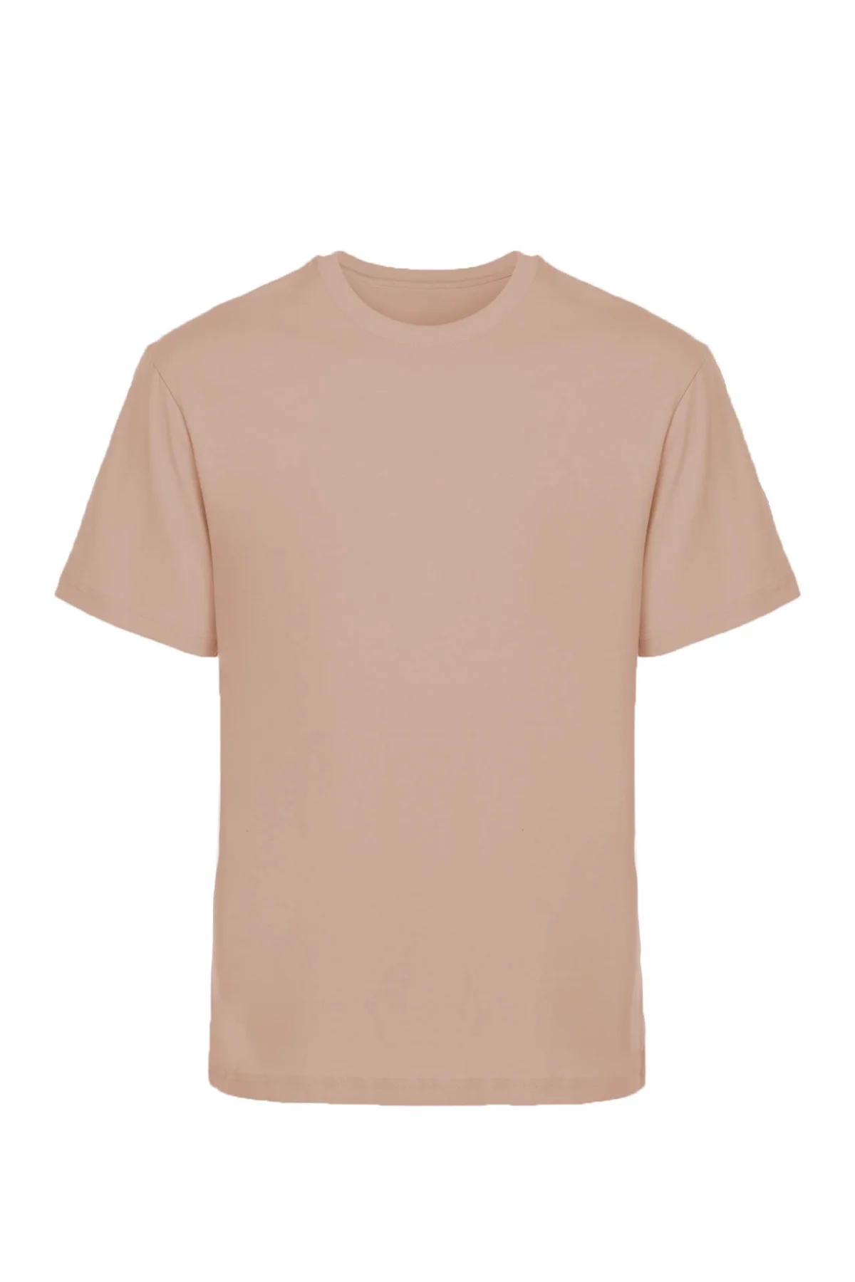 Tişört Tasarla T-Shirt 20/1 Kumaş - Bej