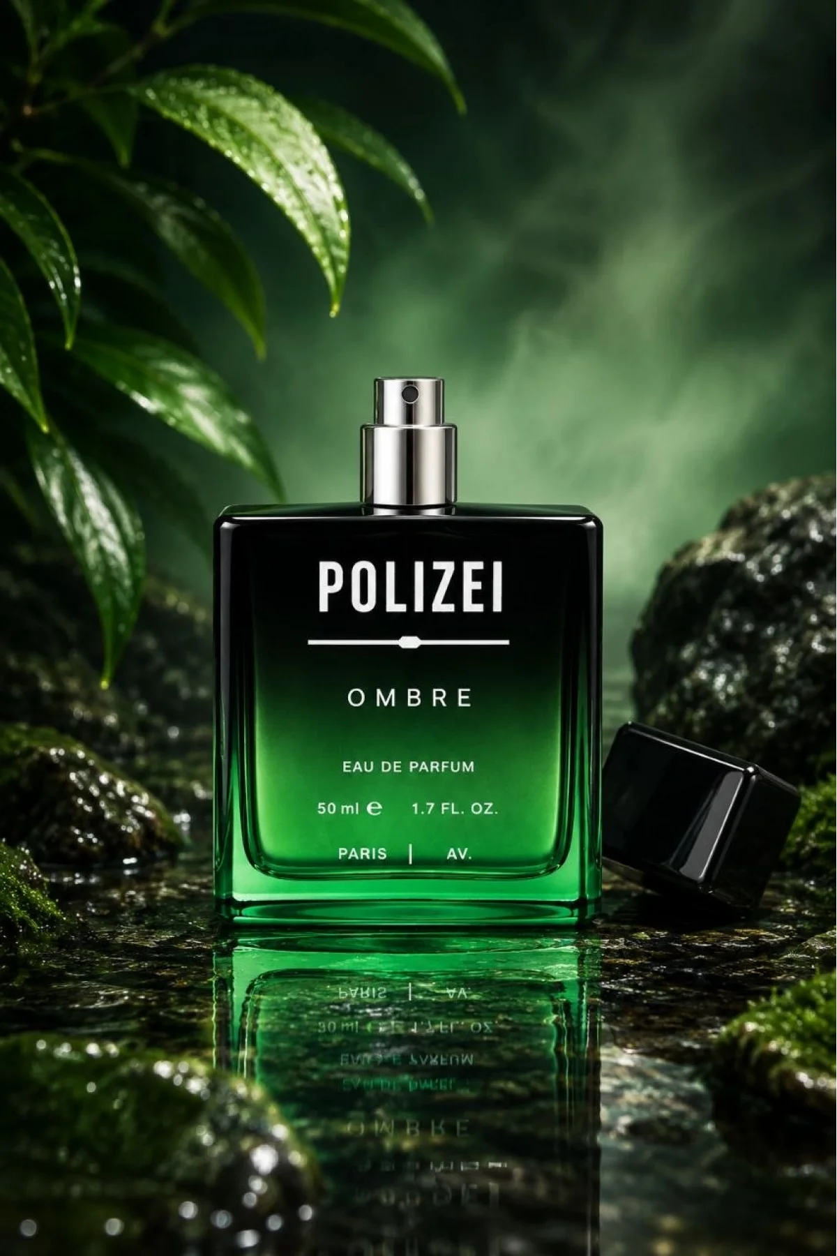 POLIZEI Ombre Erkek Parfüm EDP 50 ml Ferah ve Maskülen Aromatik Koku
