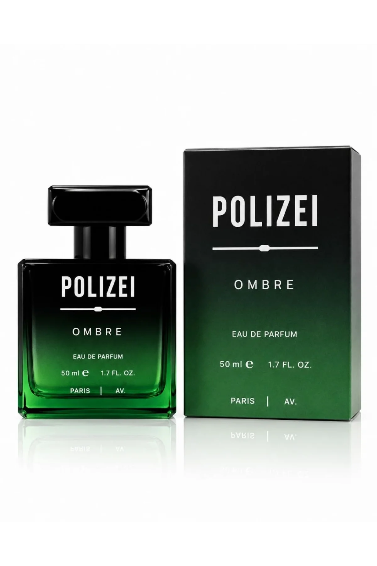 POLIZEI Ombre Erkek Parfüm EDP 50 ml Ferah ve Maskülen Aromatik Koku