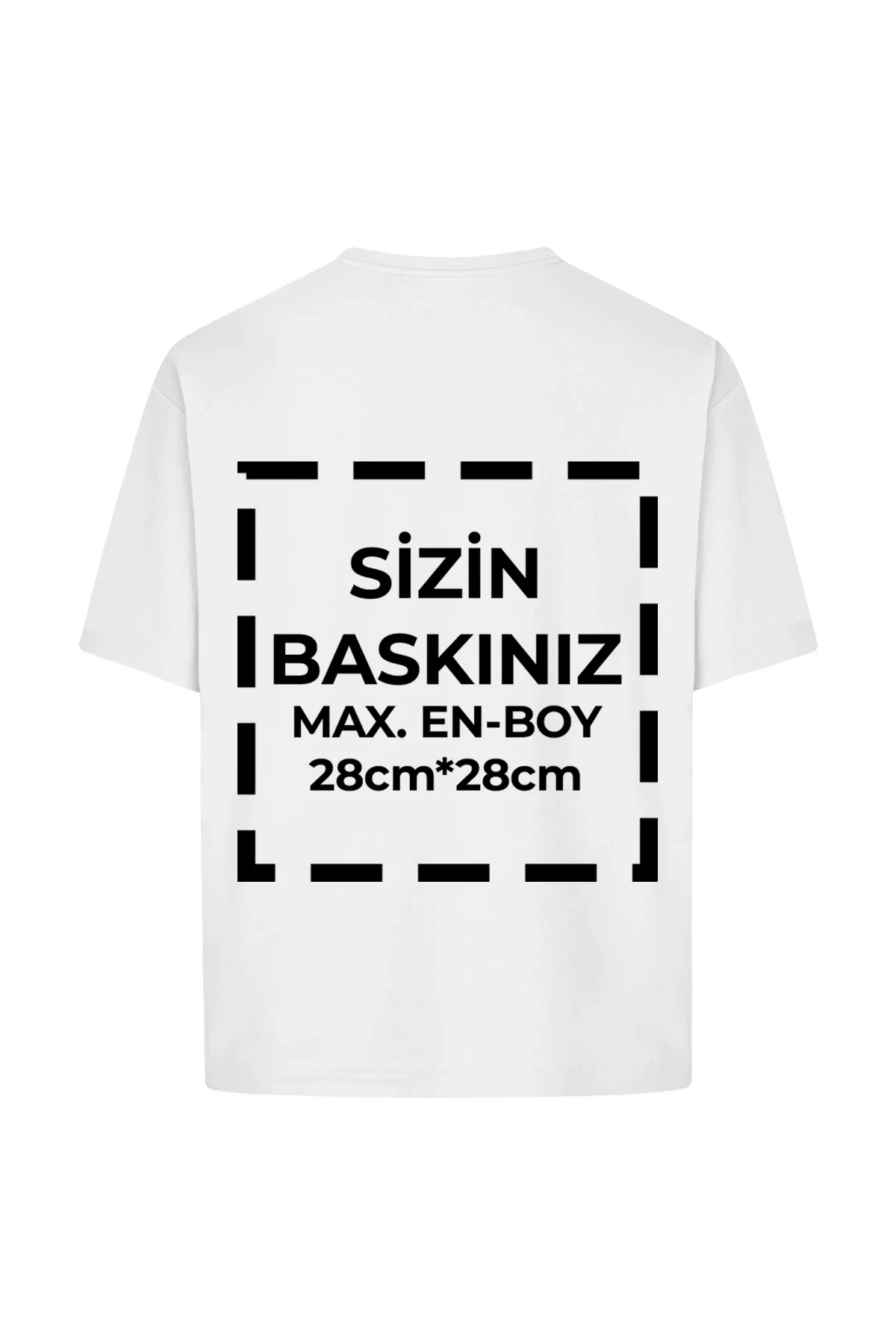 Tişört Tasarla 24/1 Kumaş - Beyaz