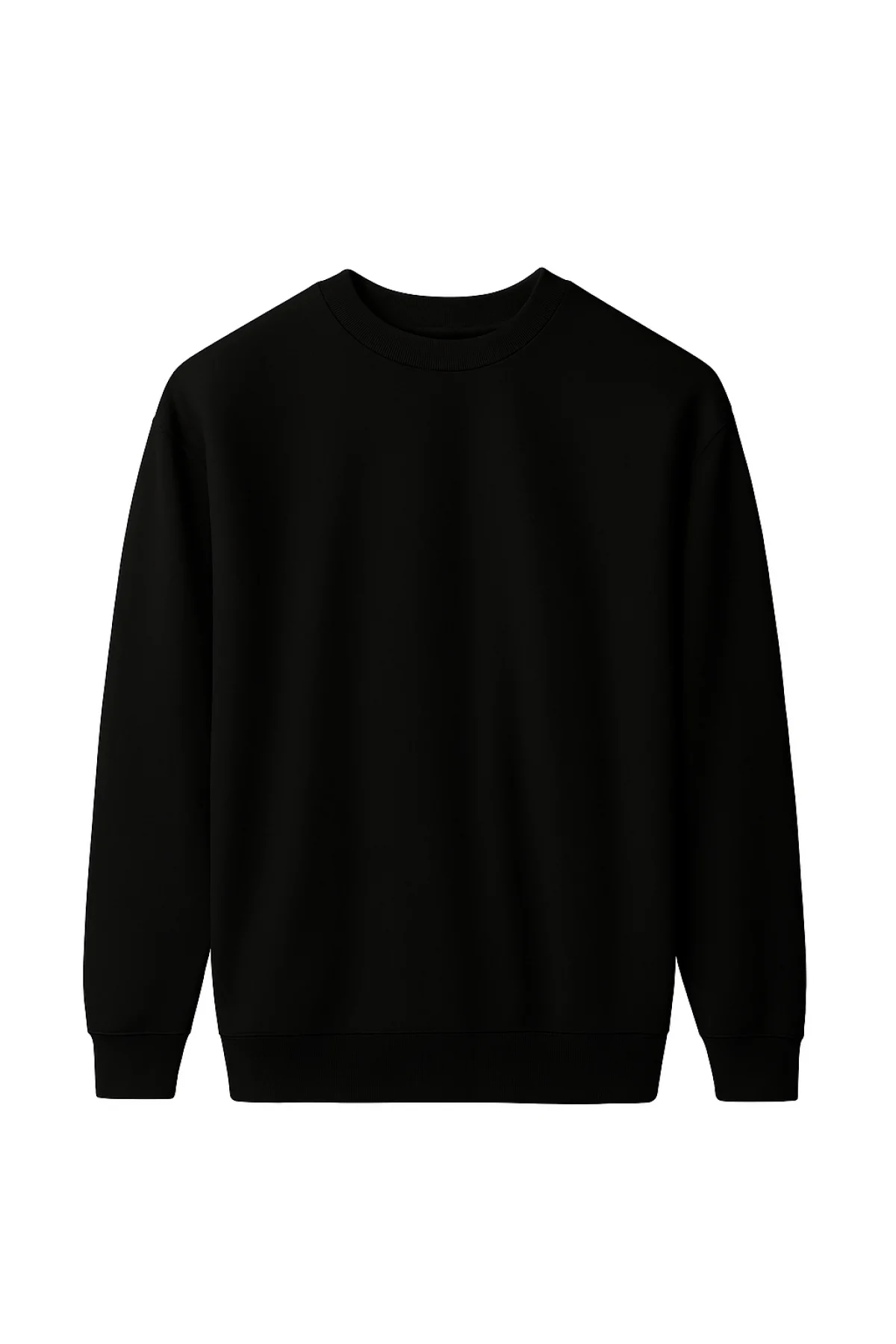 Üç İplik Biskilet Yaka Sweatshirt