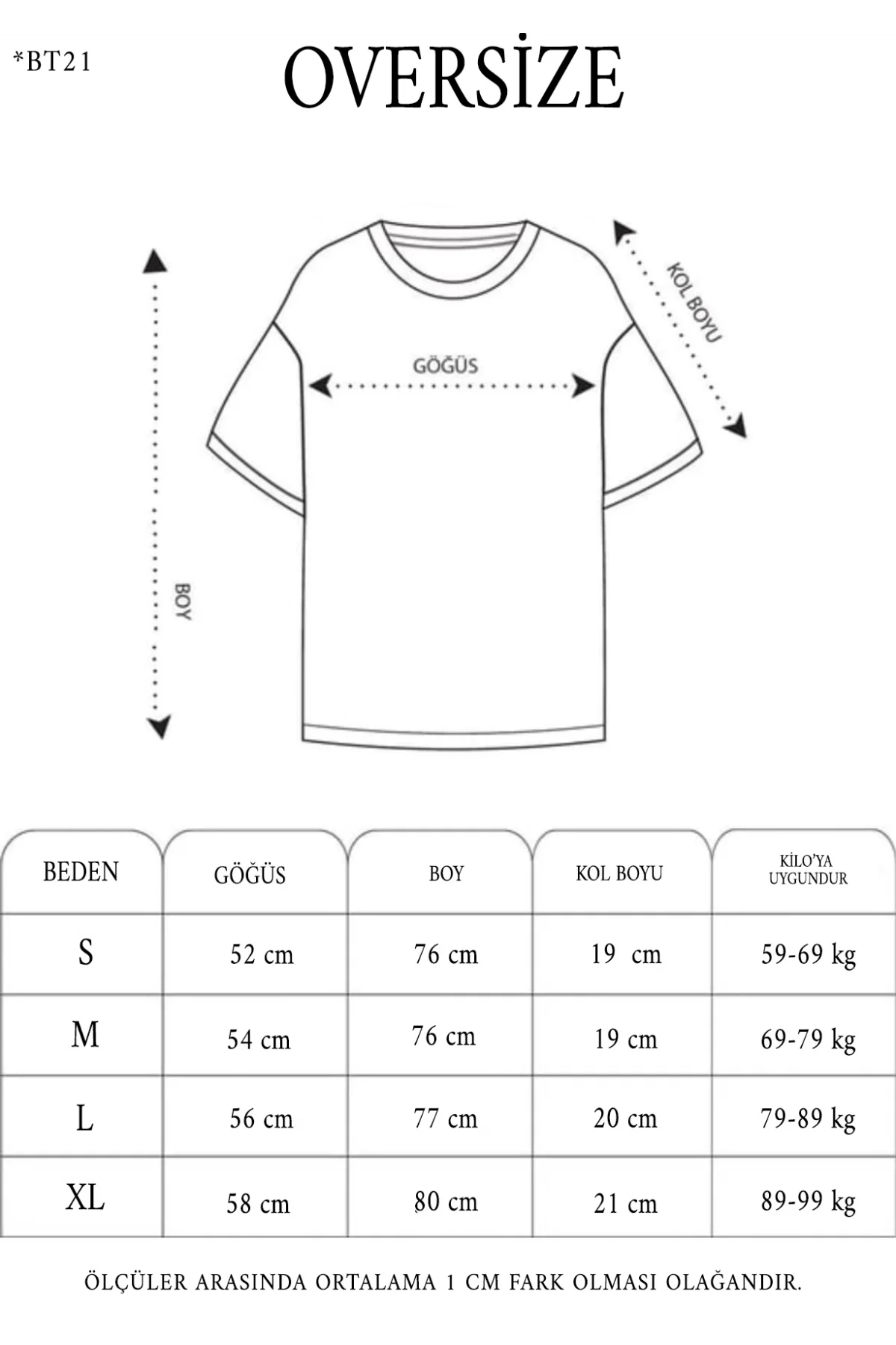 Kadın Baskılı T-Shirt Kısa Kol Bisiklet Yaka  Ovarsize Rahat Kalıp Günlük Tişört - Siyah