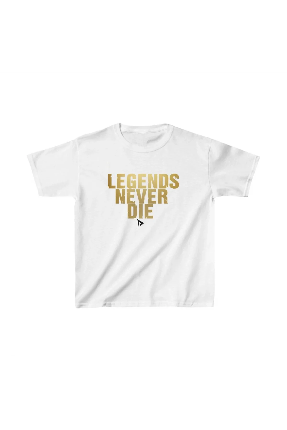 Unisex Çocuk Baskılı T-Shirt - Beyaz