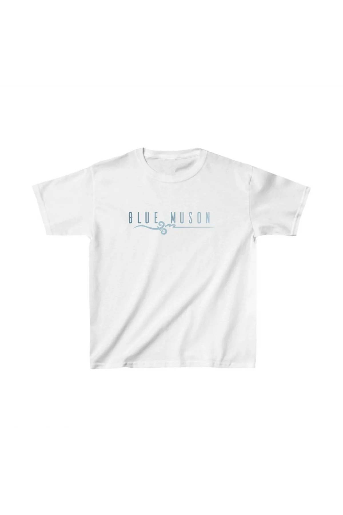 Unisex Çocuk Baskılı T-Shirt - Beyaz