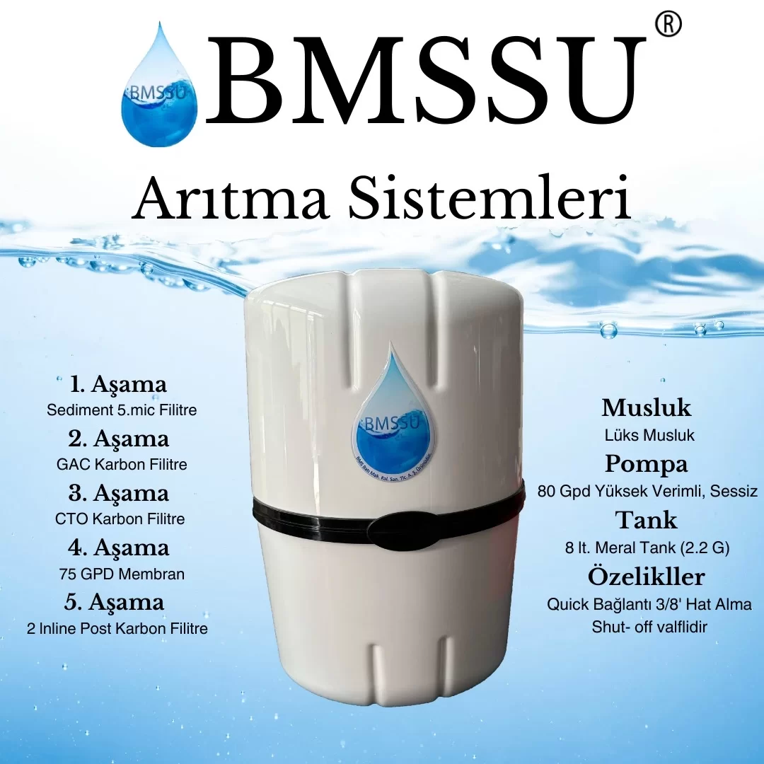 BMS 8 LT Su Arıtıcı