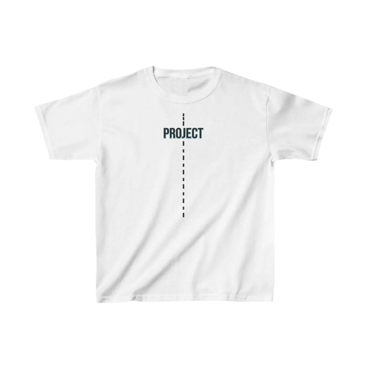 Çocuk Unisex Baskılı T-Shirt - Beyaz