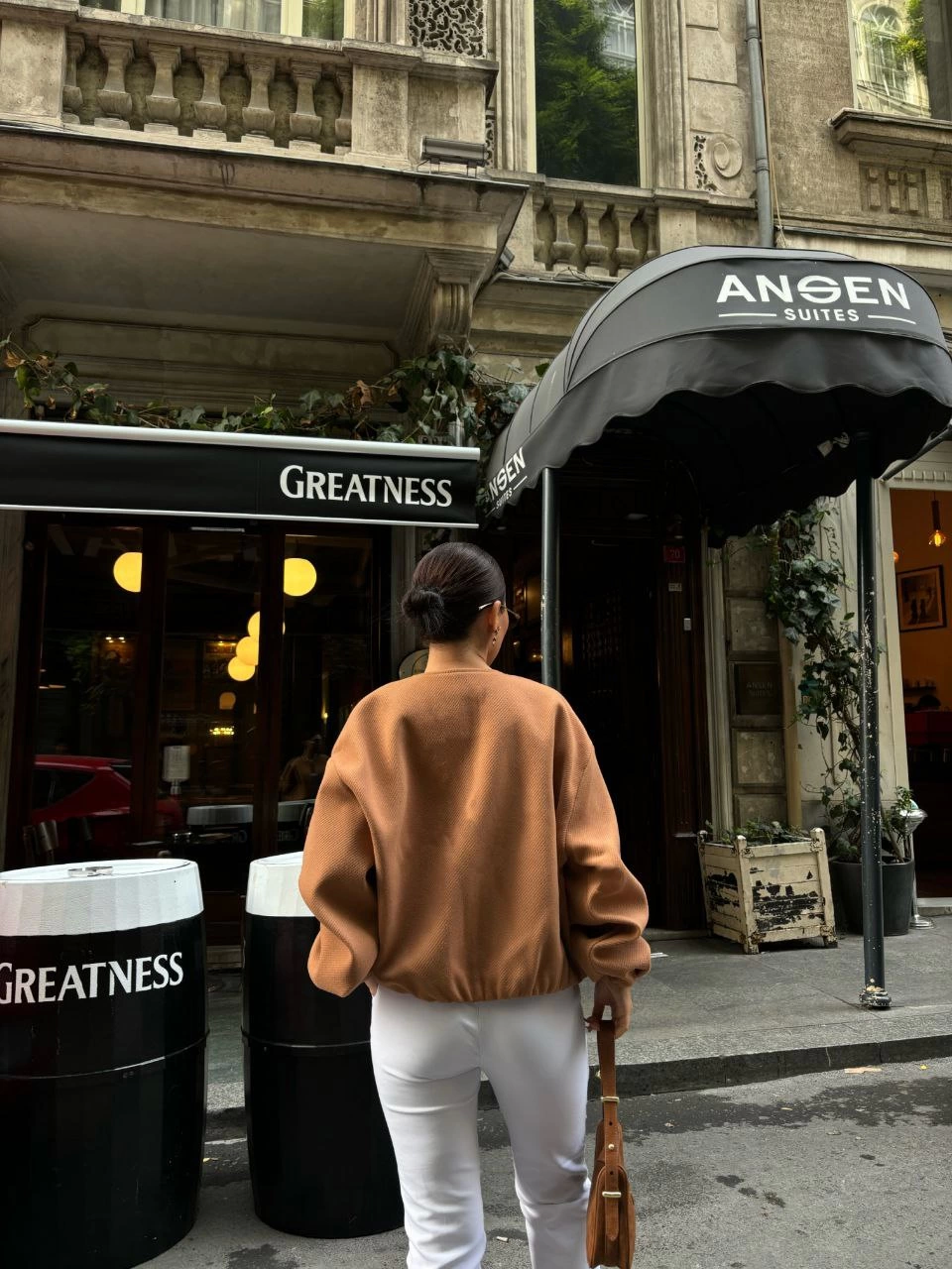 Kase Cashmere Zipper CEKET - Coffee