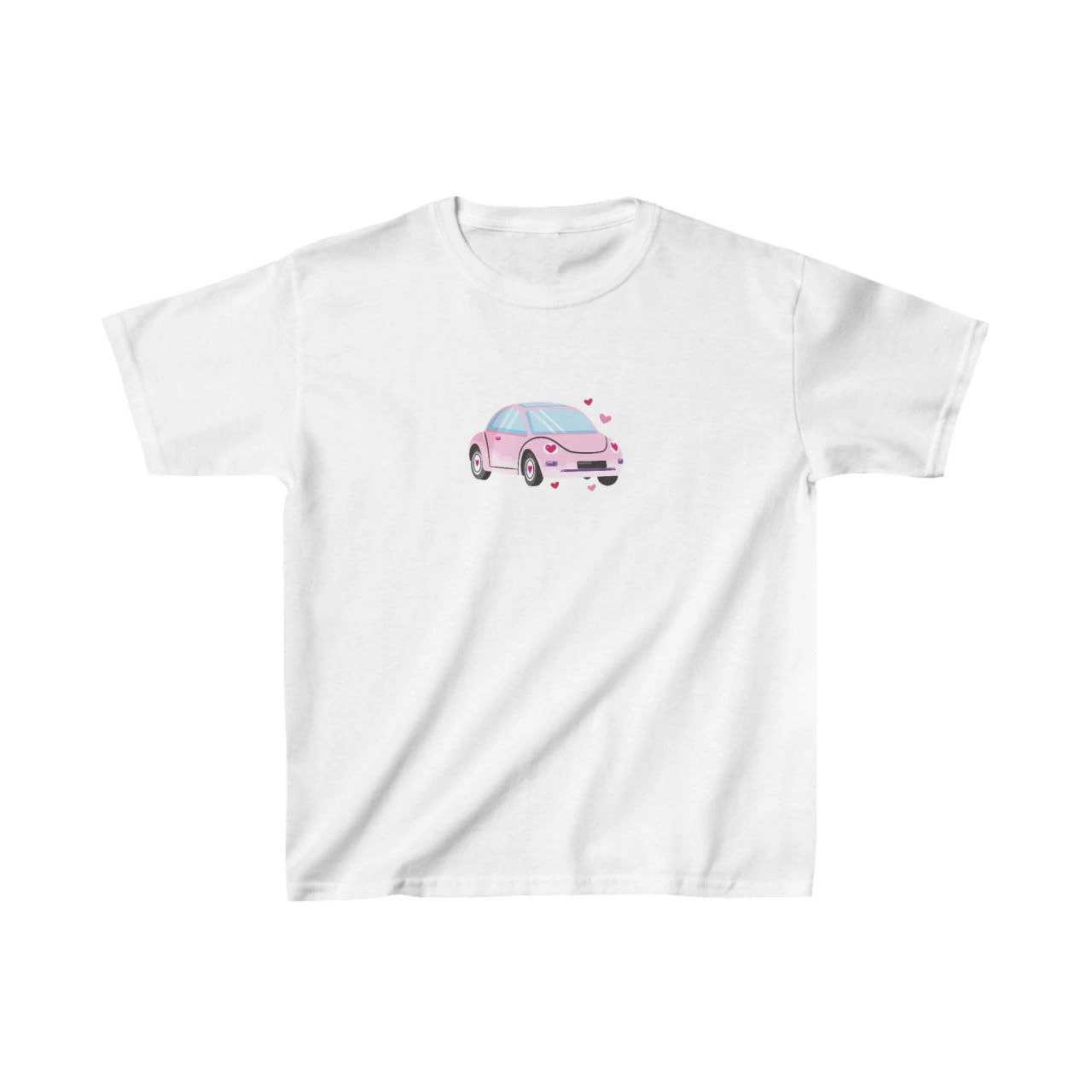 Unisex Kids Printed T-Shirt - White