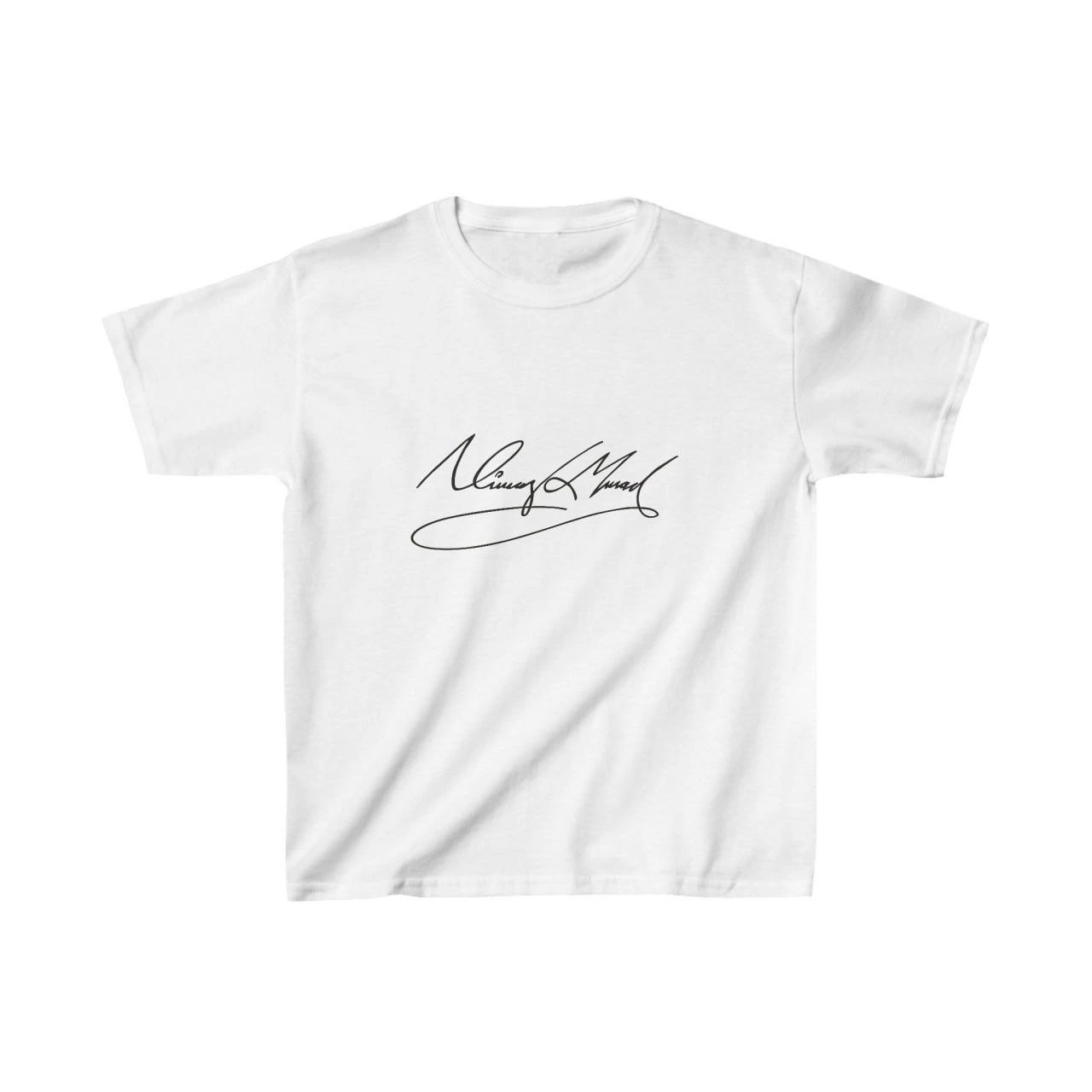 Unisex Kids Printed T-Shirt - White