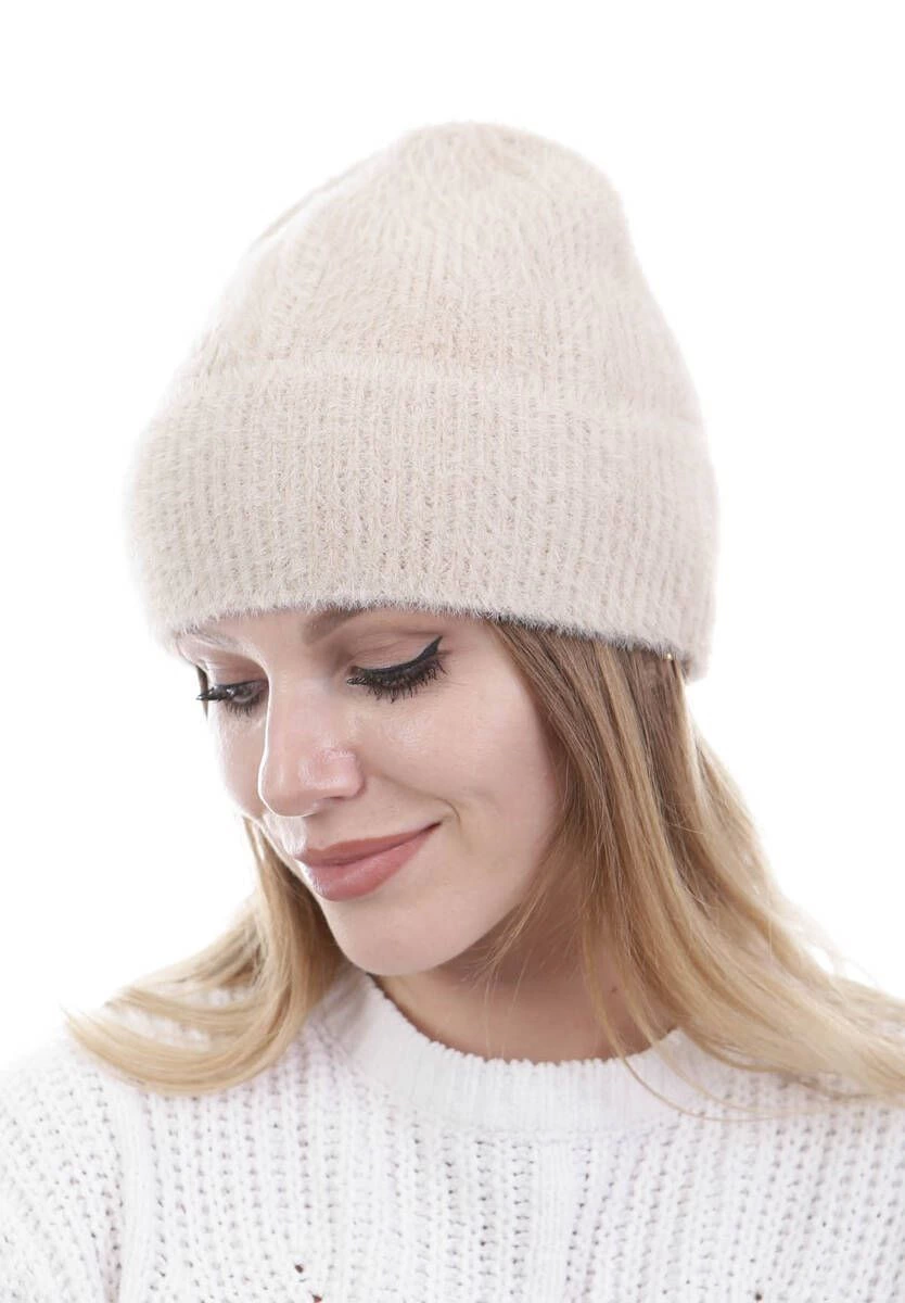Unisex Full Mold Thin Potted Sweater Bere - Beige