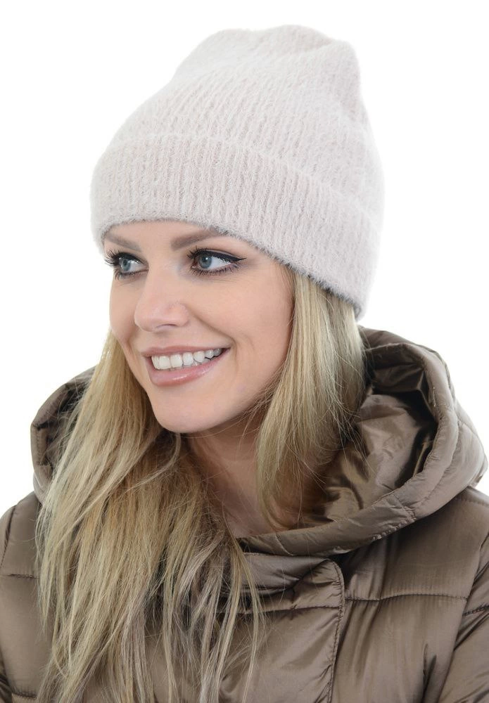 Unisex Full Mold Thin Beard Knitwear Bere - Broken White