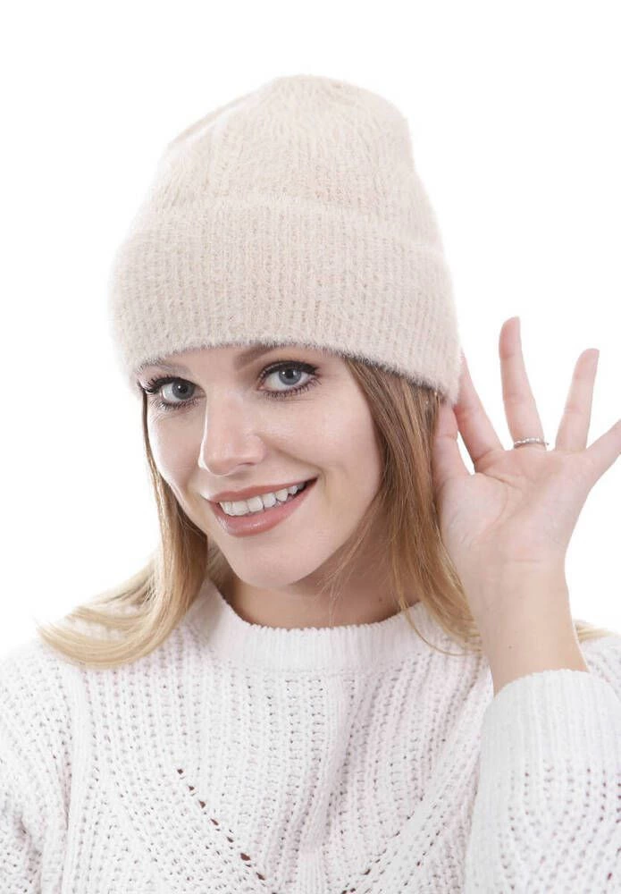 Unisex Full Mold Thin Beard Sweater Bere - Powder
