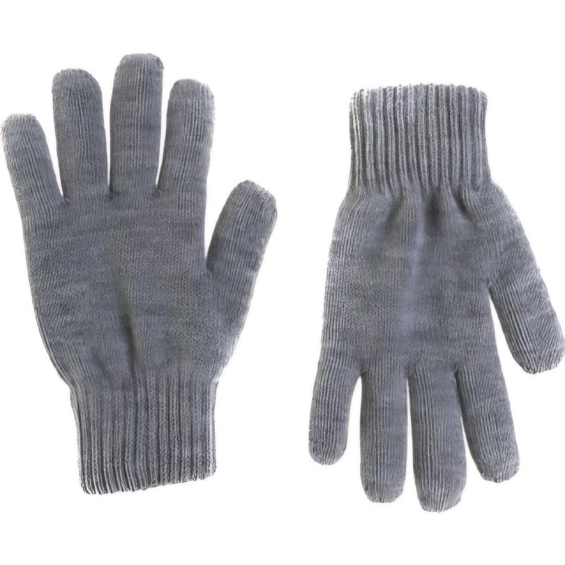 Unisex Knit Gloves - Grey