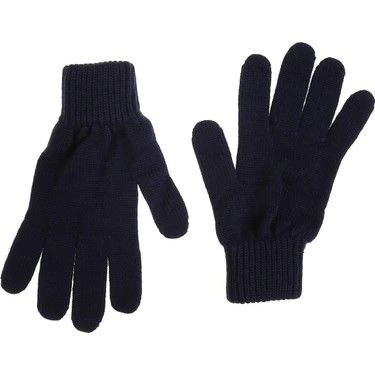 Unisex Knit Gloves - Black