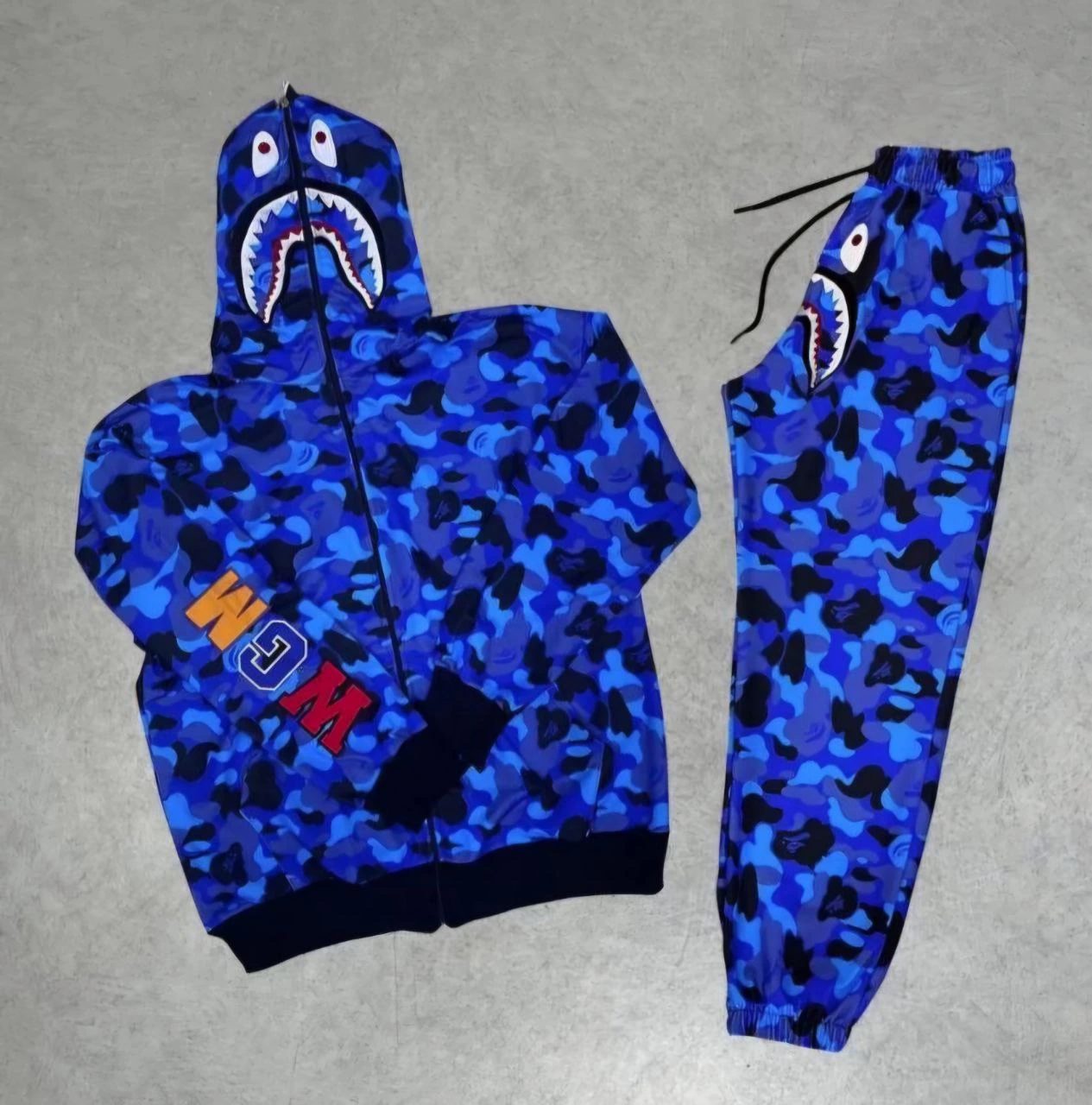 Zıp Zippered Hooded Tool - Blue