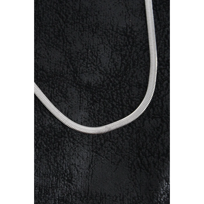 316L Çelik Klasik İtalyan Zincir Model Gümüş Renk Erkek Kolye