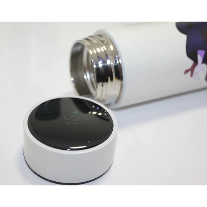 Anime Baskılı Digital Göstergeli Termos 500 Ml Alk381