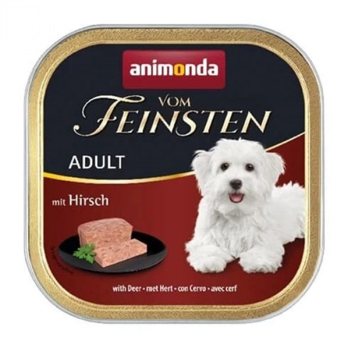 Animonda Vom Feinsten Geyik Etli Yetişkin Köpek Konservesi 1 Adet 150 Gr