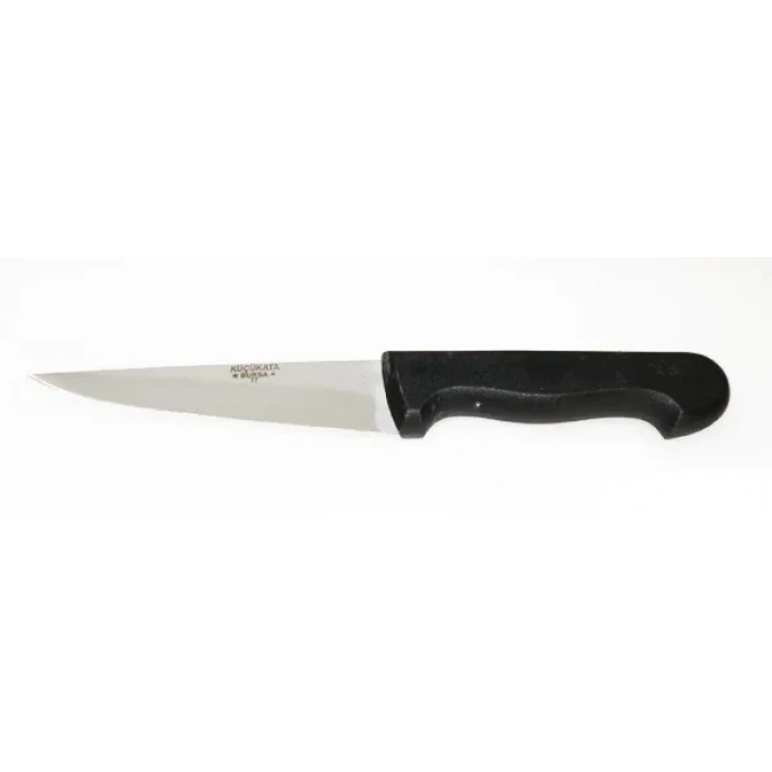 Bursa Kalın Sivri Kasap Bıçağı No:2, 15,5 Cm - Plastik Sap