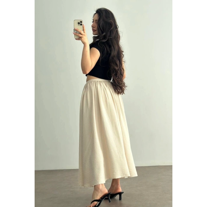 Cepli keten etek bej kz24