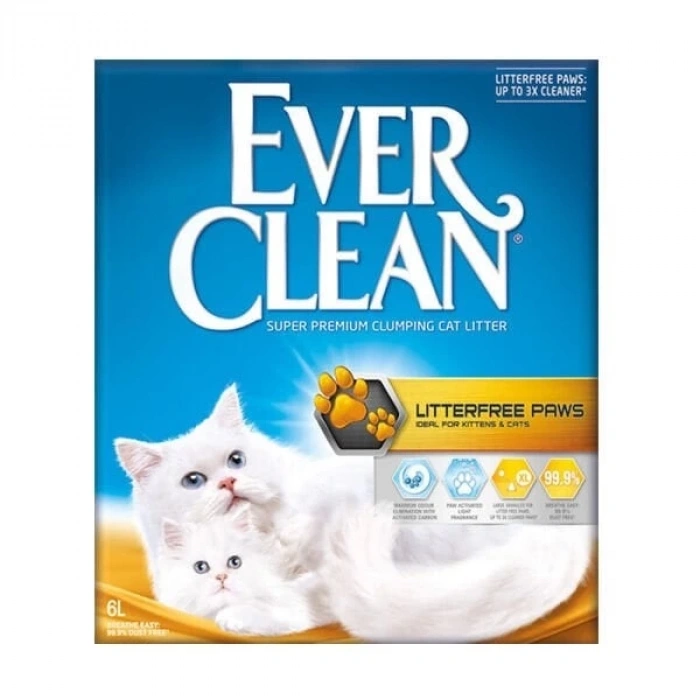 Ever Clean LitterFree Paws İz Bırakmayan Kedi Kumu 1 Adet 10 Lt