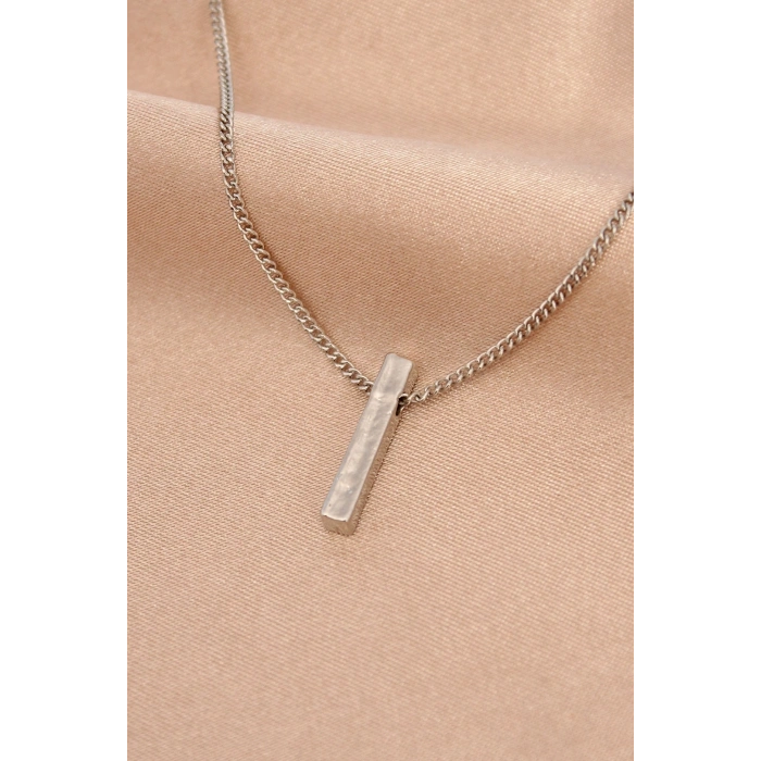 Gümüş Renk Metal Kolye