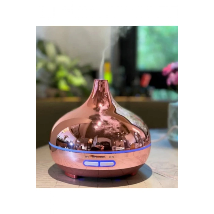 Hava Nemlendirici Parlak Gold Aromatik Oda Kokusu 550 Ml Kahve Aroma Difüzörü Buhar Nemlendırıcı