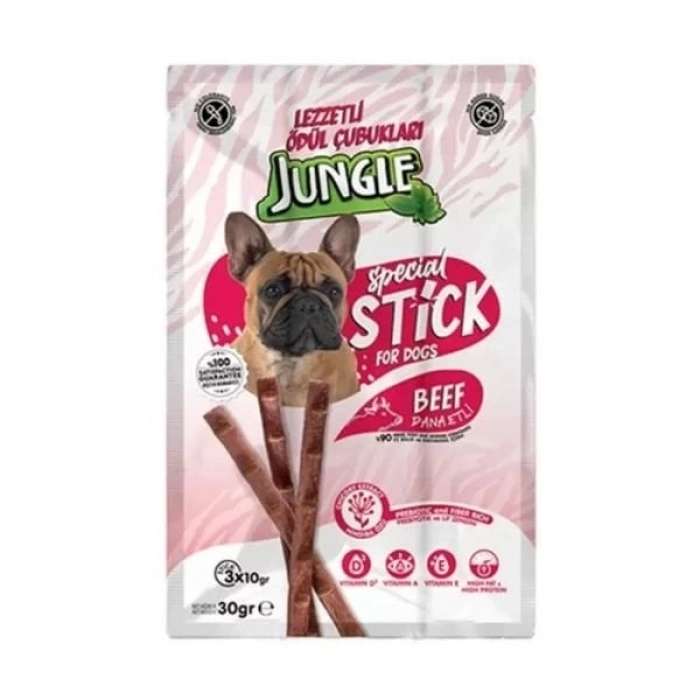 Jungle Dana Etli Stick Köpek Ödülü 1 Adet 3x10 Gr
