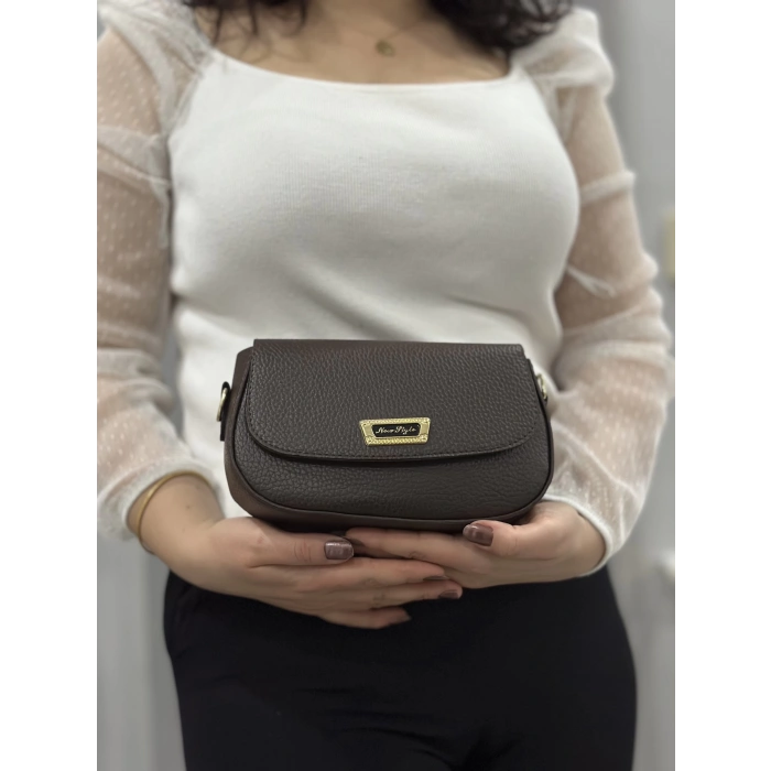 Kahve cilt jessi çanta