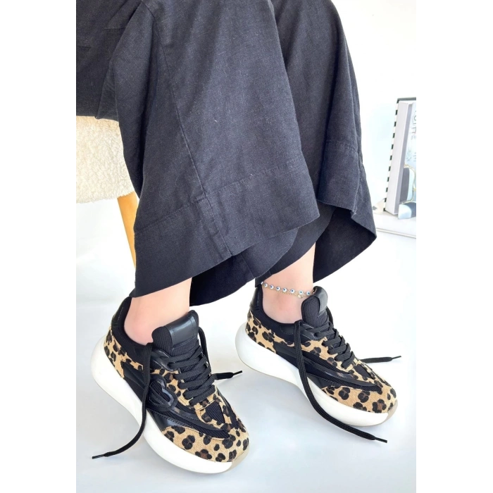 Kendy Leopar Nubuk Spor Ayakkabı