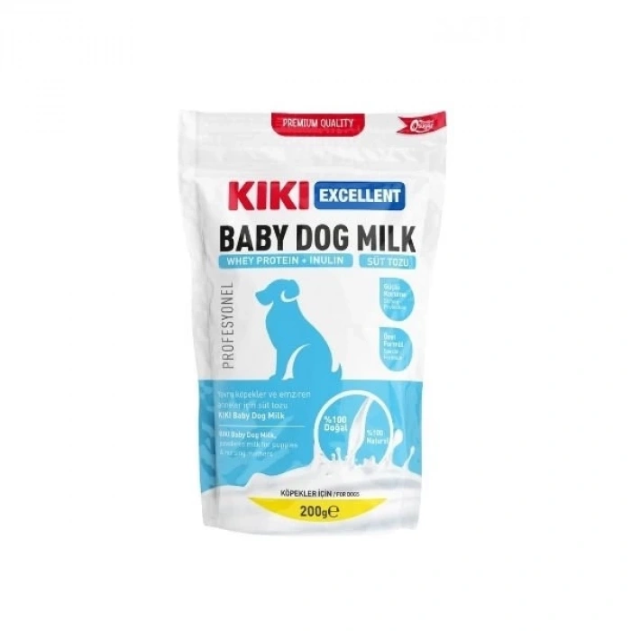 Kiki Excellent Yavru Köpekler İçin Süt Tozu 200 Gr 1 Adet