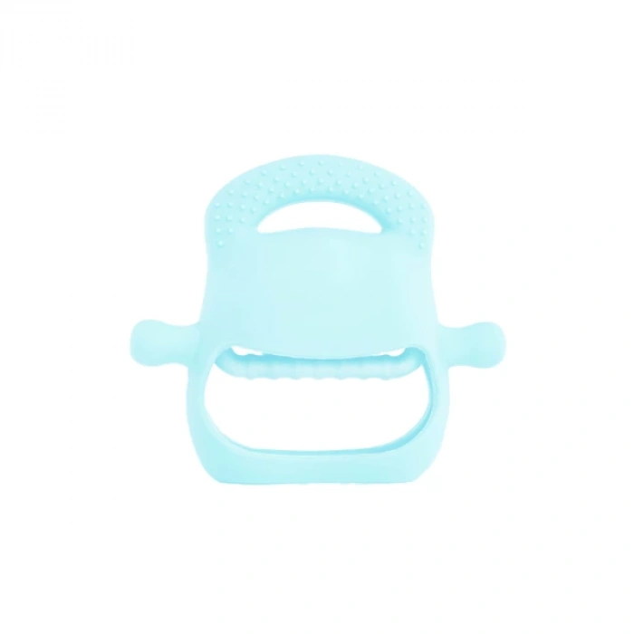 Mavi Bebek Silikon Diş Kaşıyıcı