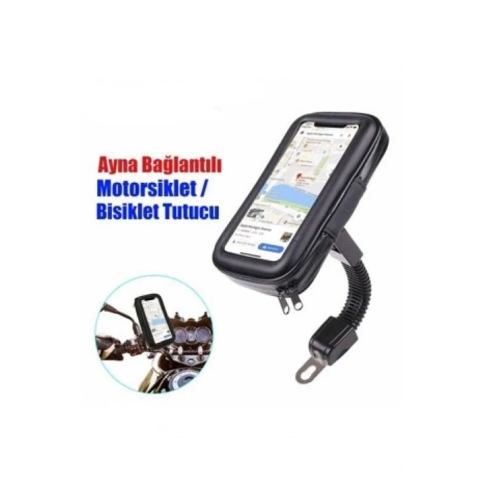 Motorsiklet Su Geçirmez Telefon Kılıfı Telefon Tutucu 7 İnç Xl