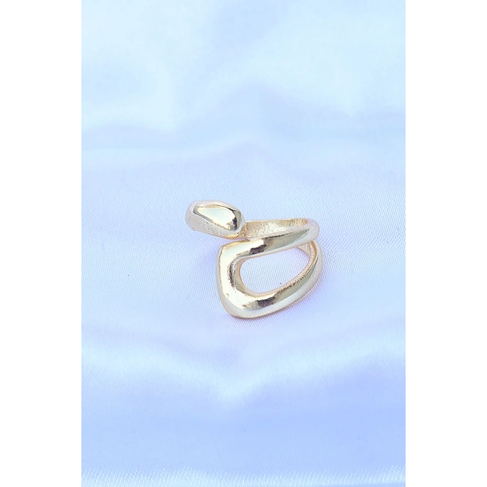 Pirinç Gold Renk Ayarlanabilir Yüzük