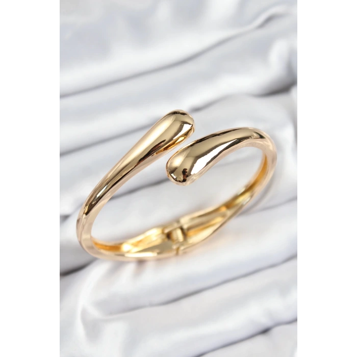 Pirinç Sarmal Model Gold Renk Kadın Kelepçe