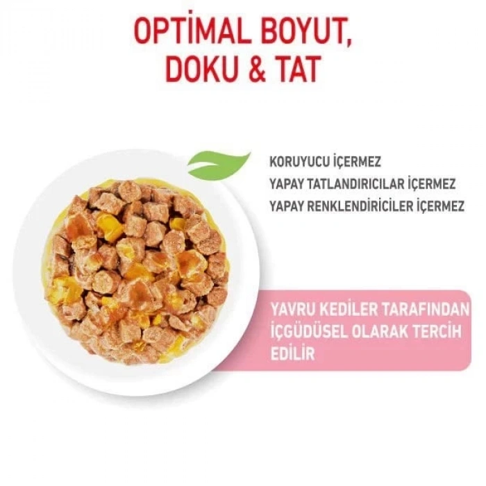 Royal Canin Kitten Jelly Pouch Yavru Konserve Kedi Maması 1 Adet 85 Gr