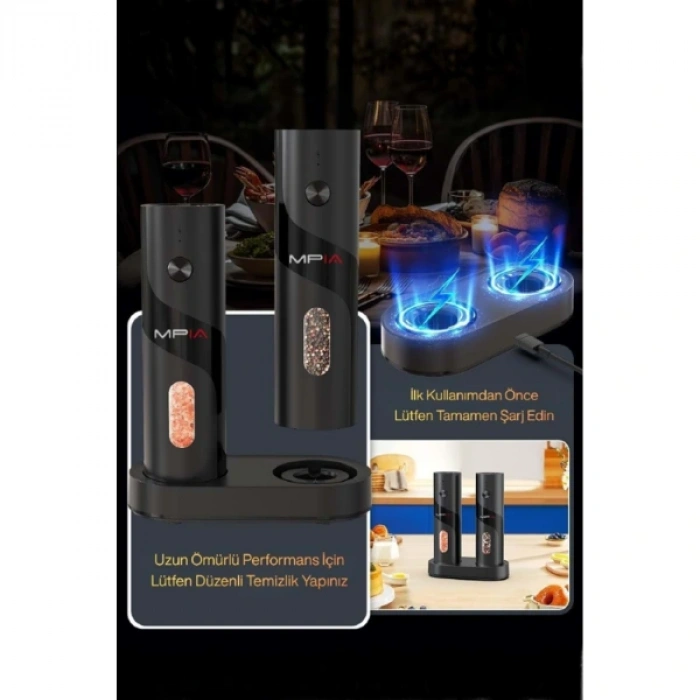 Şarjlı Baharat Öğütücü 100 ml