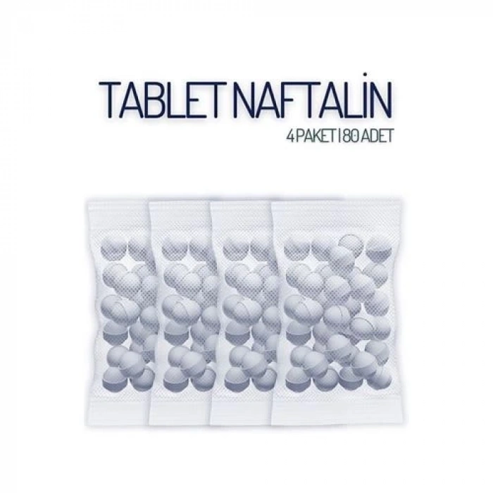 Tablet Naftalin Güve Topu Naftalin 80 Adet 718