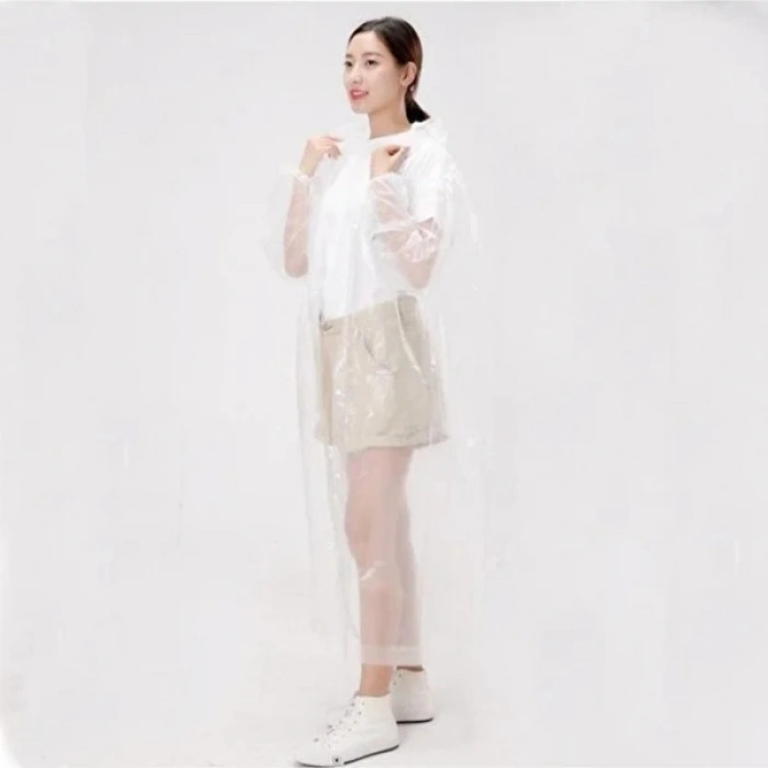 Tek Kullanımlık Kullan At Yağmurluk