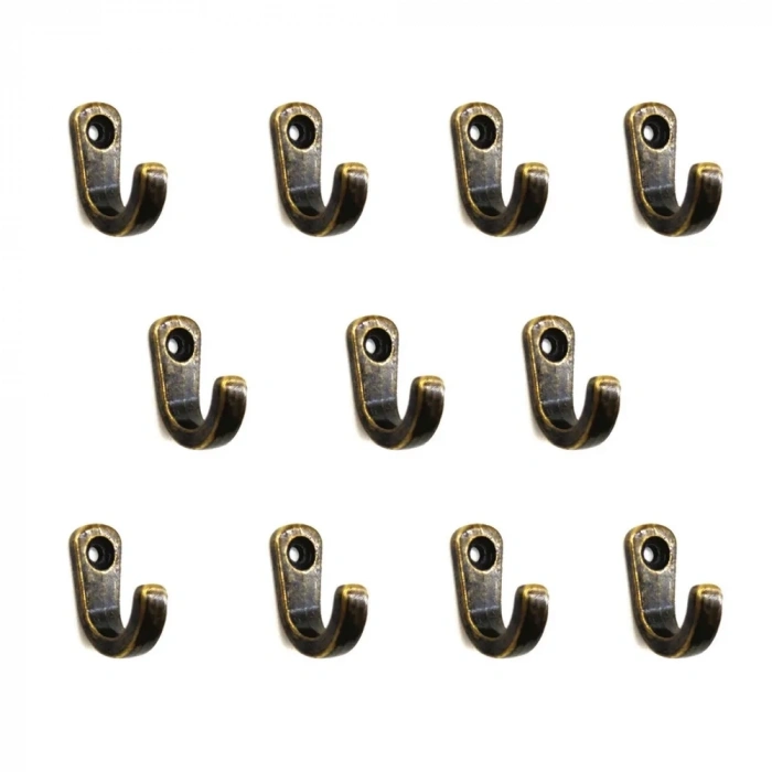 Tekli Anahtar, Bijuteri, Vitrin, Dekor Askısı - Antik, 10x18x22 Mm