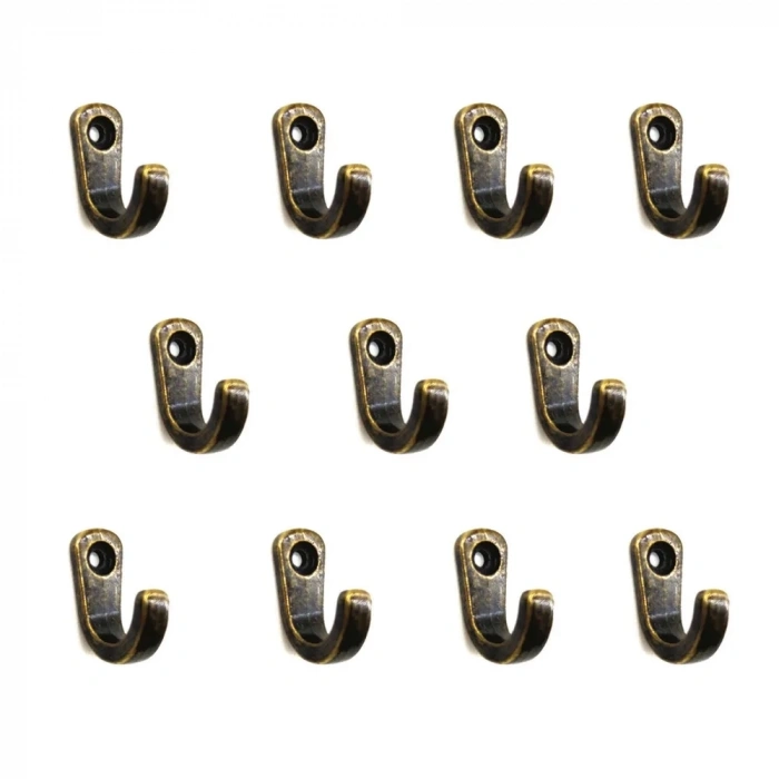 Tekli Bijuteri, Dekor Askısı - Antik, 100 Adet, 10x18x22 Mm