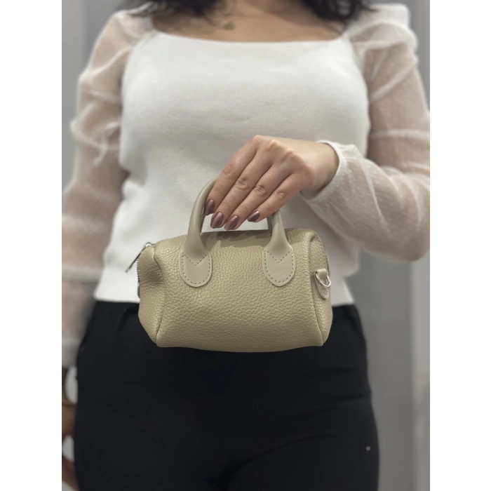 Vizon cilt bugo çanta