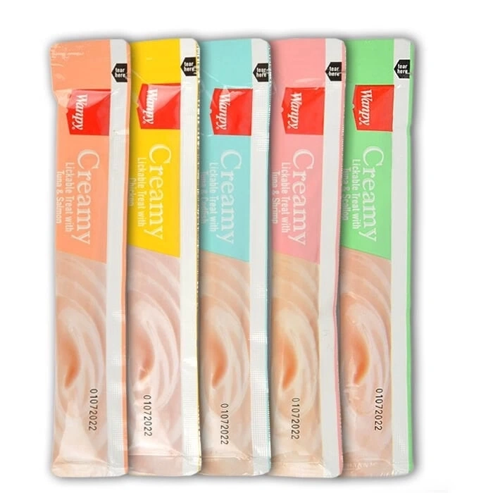 Wanpy Karışık Sıvı Kedi Ödül Maması 1 Adet 25x14 Gr